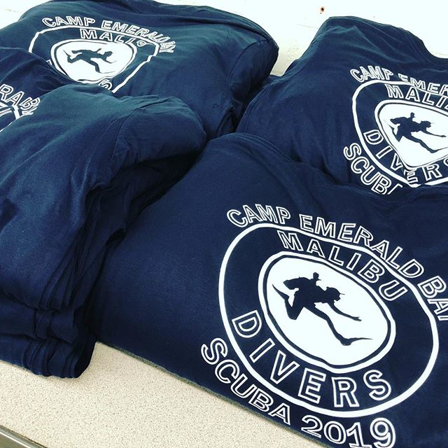 2019 - 2021 Camp Emerald Bay T-Shirt, Short Sleeve - Malibu Divers Logo