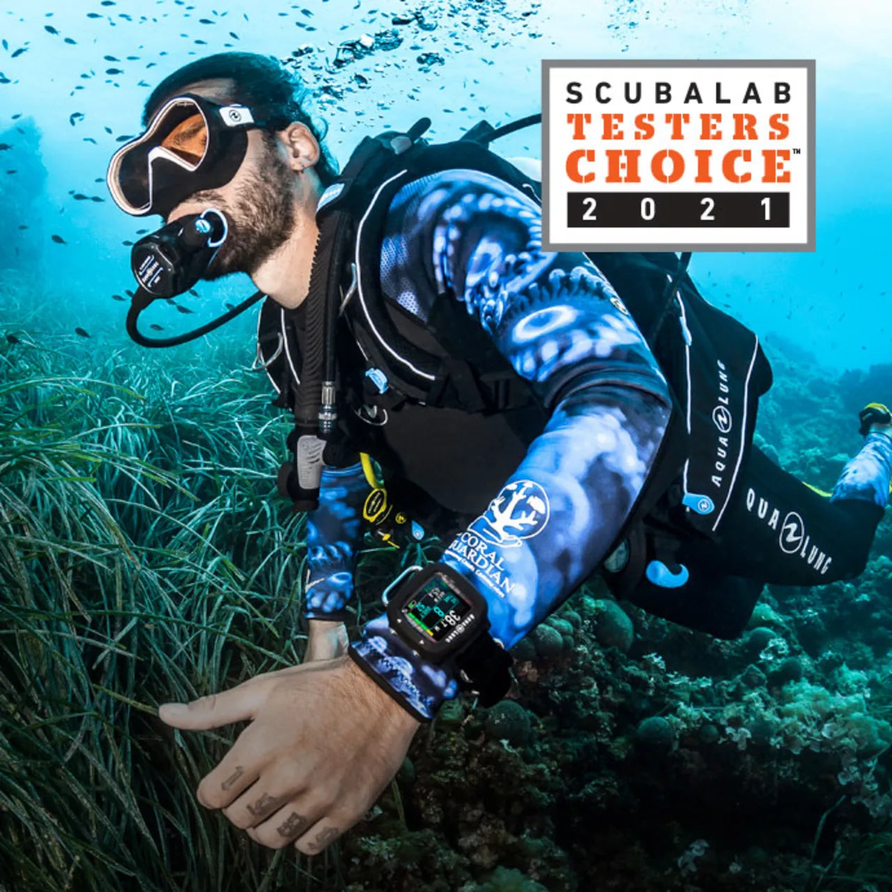 Aqua Lung i330R 2-Gauge Console or Wrist Mount