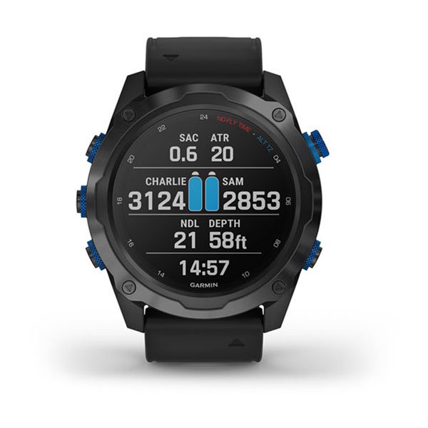 Garmin Descent MK3i,51mm,Carbon Grey + Smart Watch & Transmitter (option)