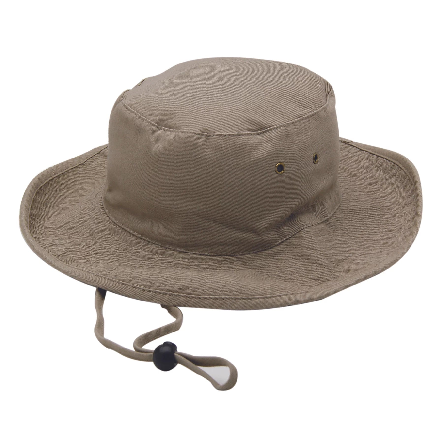 Kalahari River Cap, Khaki - Malibu Divers Logo