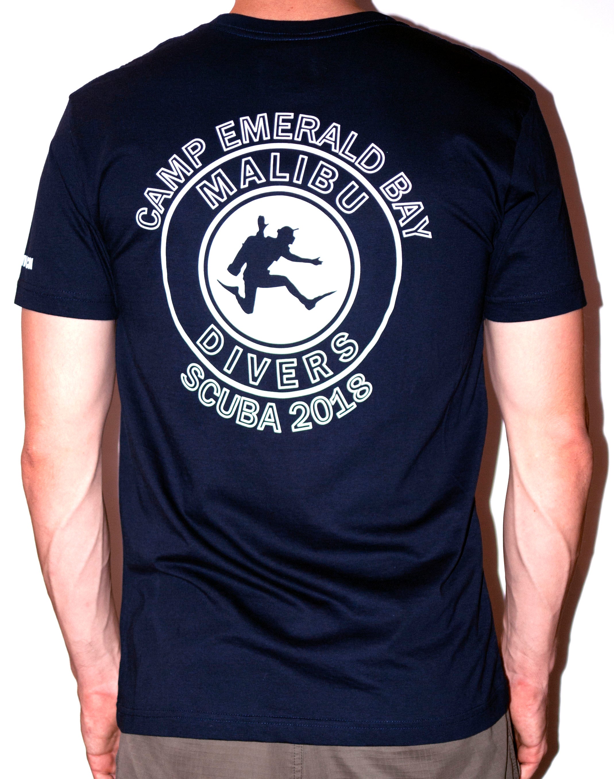 2019 - 2021 Camp Emerald Bay T-Shirt, Short Sleeve - Malibu Divers Logo
