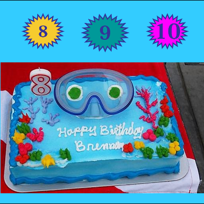 SCUBA Birthday Party (Pool)