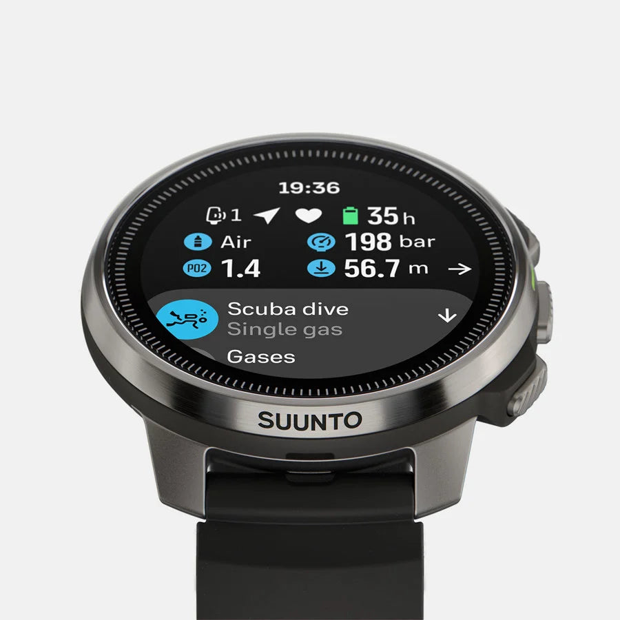 SUUNTO OCEAN STEEL BLACK WRIST DIVE COMPUTER