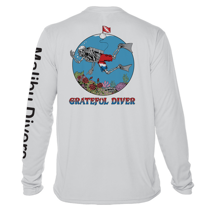 Rashguard Grateful Diver  - Malibu Divers Logo