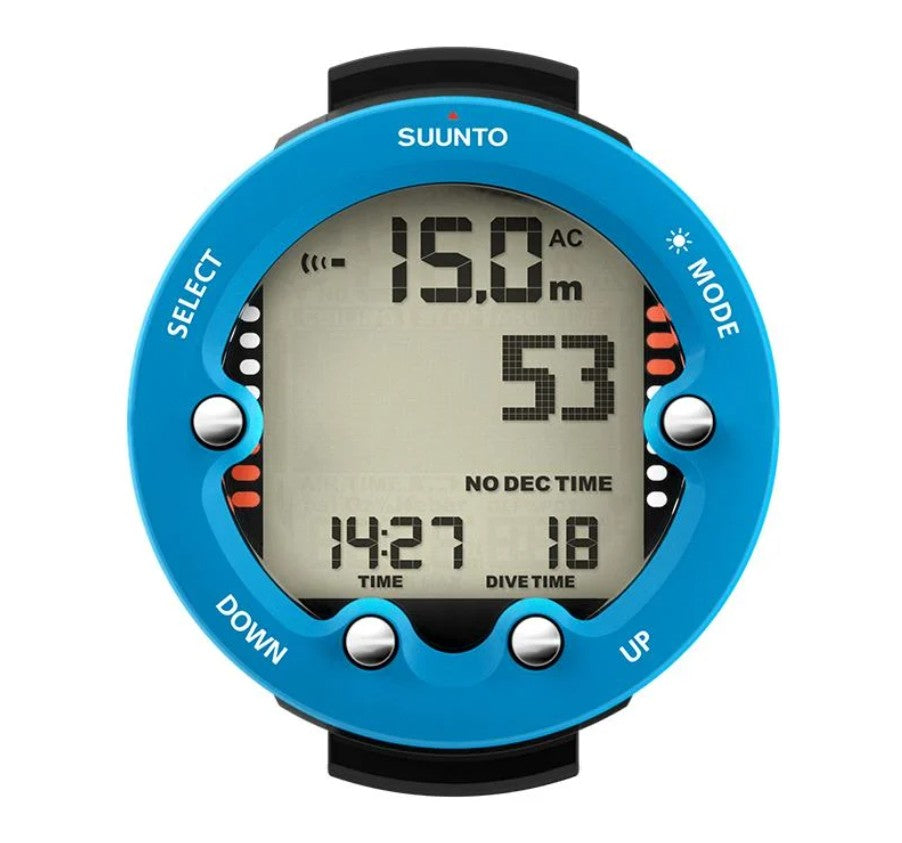 SUUNTO ZOOP NOVO BLUE WRIST DIVE COMPUTER