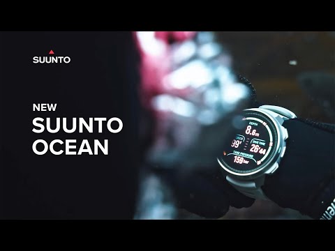 SUUNTO OCEAN STEEL BLACK WRIST DIVE COMPUTER