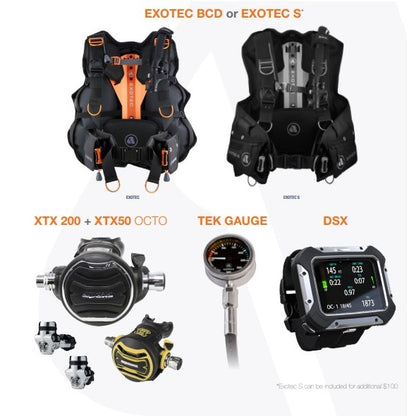 apeks dive gear Aqua Lung APEKS Exo Gear Package