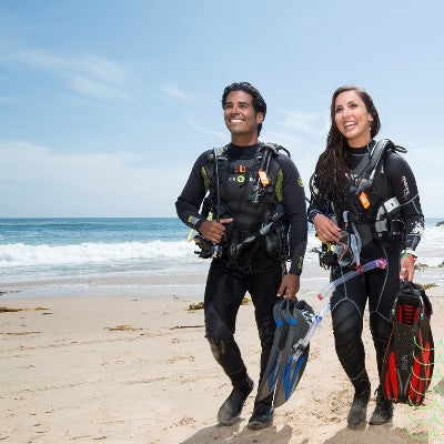 Additional guided dive & rental gear (Beach)