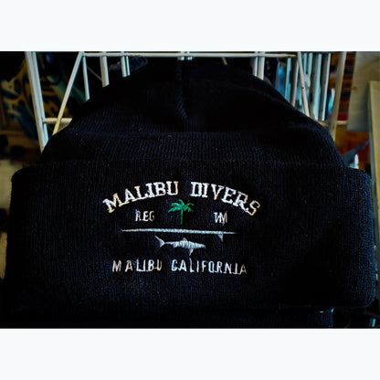 Cuff Shredder Beanie - Malibu Divers Logo